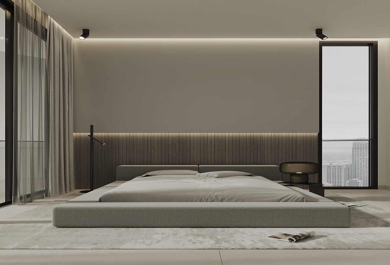 Render_Sonate Residences_2 BR TYPE_2A_BEDRM1